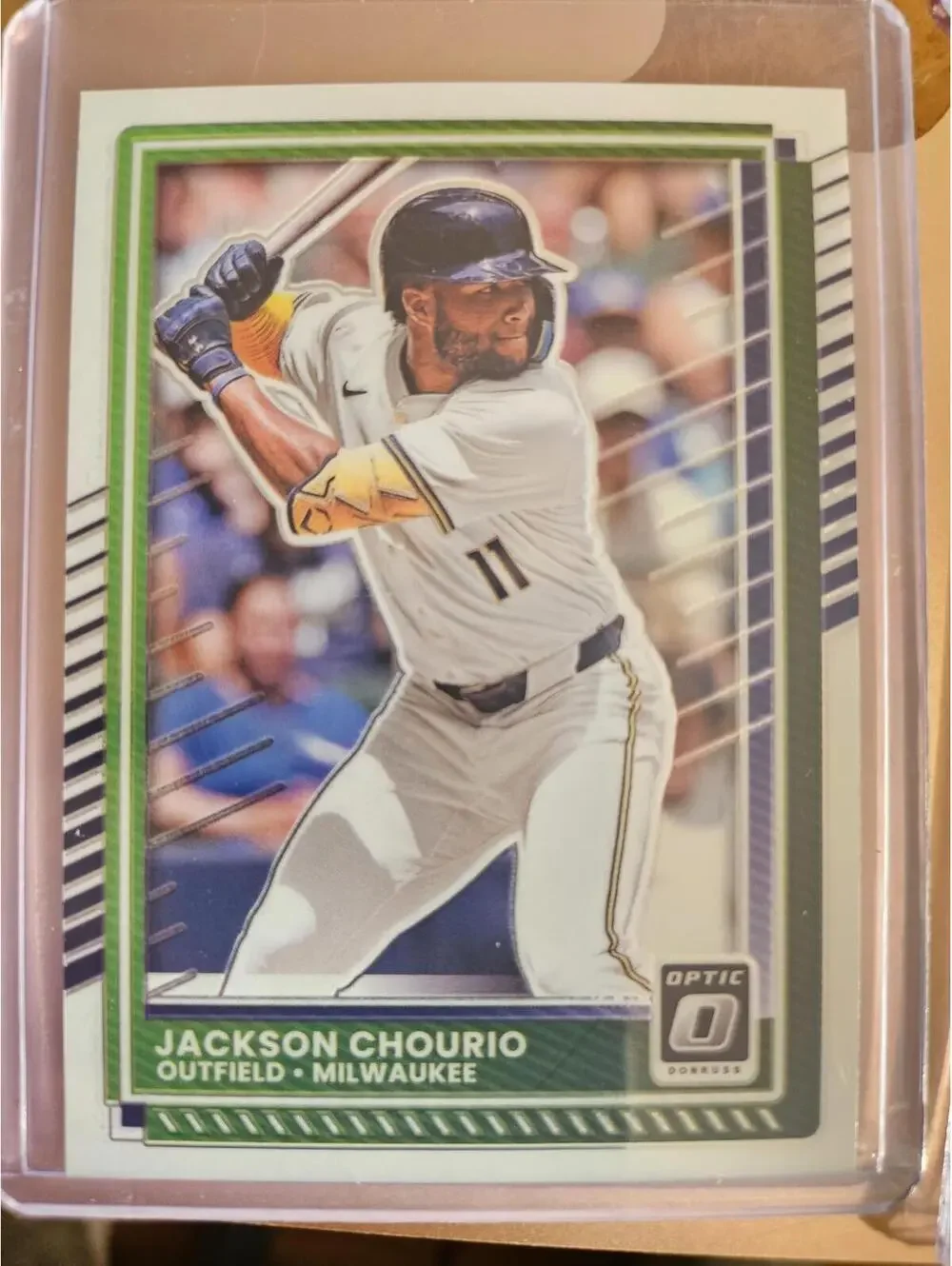 Jackson Chourio - 2025 Panini Optic Insert baseball - #99 - Brewers - RAW Mint